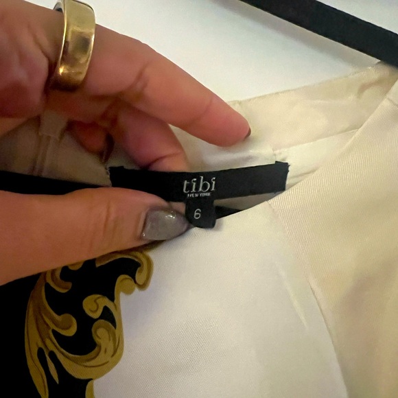 Vintage silk brocade Tibi dress - Picture 3 of 6